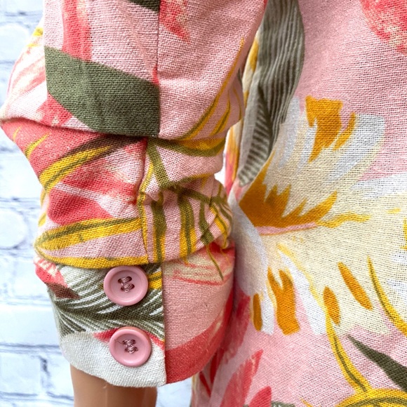 NWT Rd+koko tropical print blazer size S - Picture 5 of 7